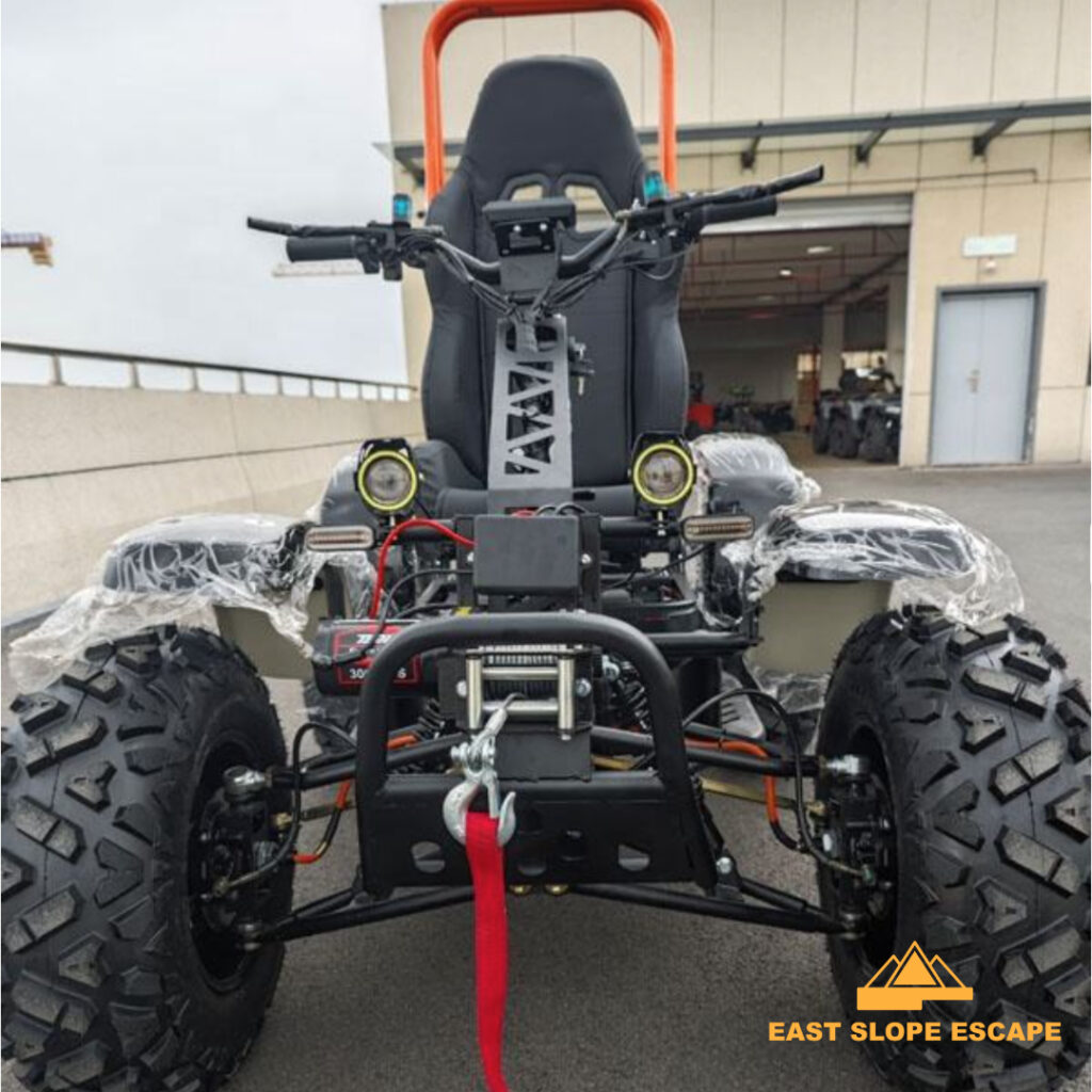 Ground Pounder ATV, front view